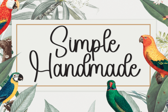 Handling Font - Preview 3