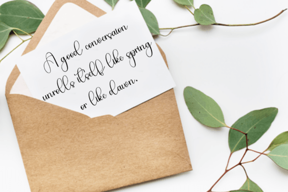 Handwriting Maddison Font - Preview 3