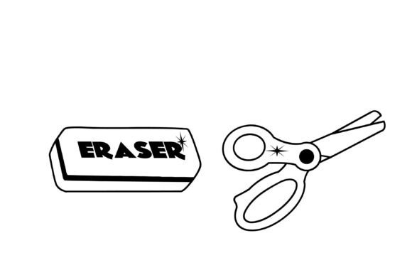 Happy Hues School Dingbats Font PNG with transparent background - Preview 4