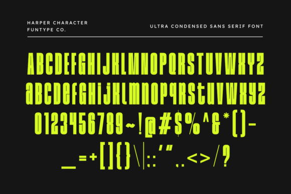 Harper Font - Preview 1