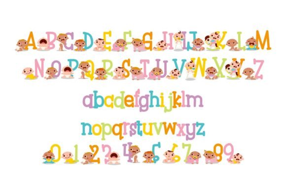 Hello Baby Font - Preview 1