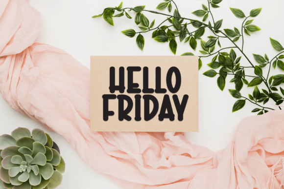 Holiday Cheerful Font PNG with transparent background - Preview 2