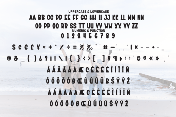 Holiday Cheerful Font PNG with transparent background - Preview 6
