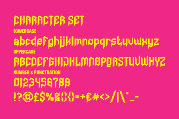 Hypergame Font - Preview 4