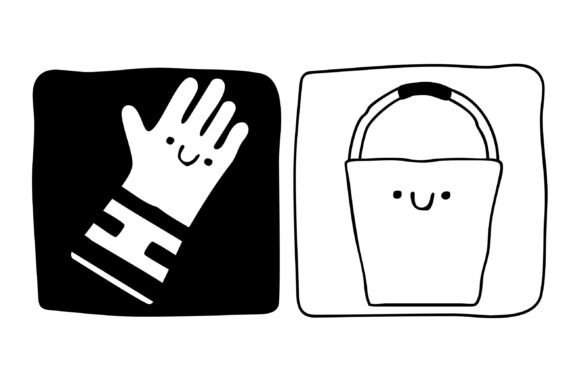 Iconic Garden Dingbats Font PNG with transparent background - Preview 4