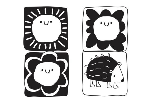 Iconic Spring Dingbats Font PNG with transparent background - Preview 5