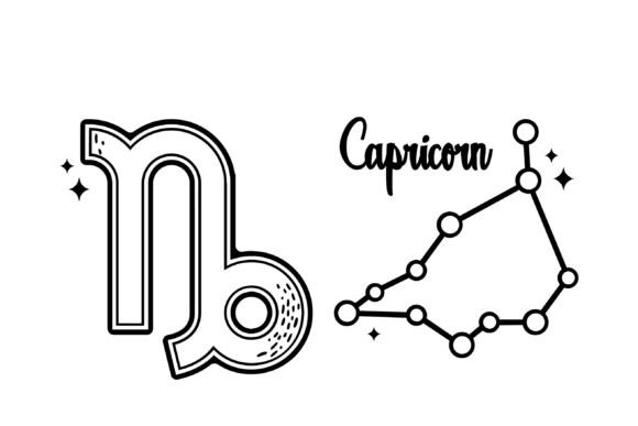 In the Stars Constellations Dingbats Font PNG with transparent background - Preview 2