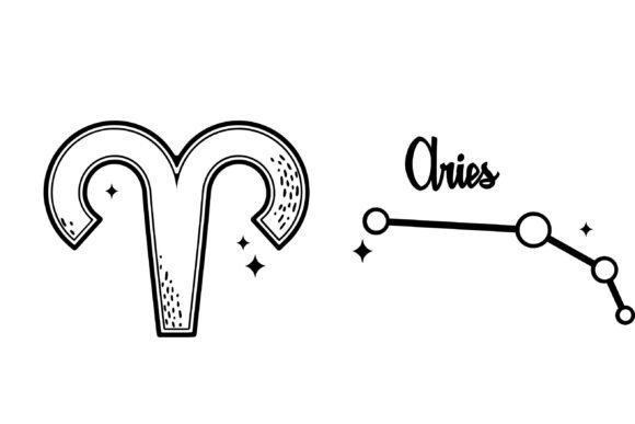 In the Stars Constellations Dingbats Font PNG with transparent background - Preview 4