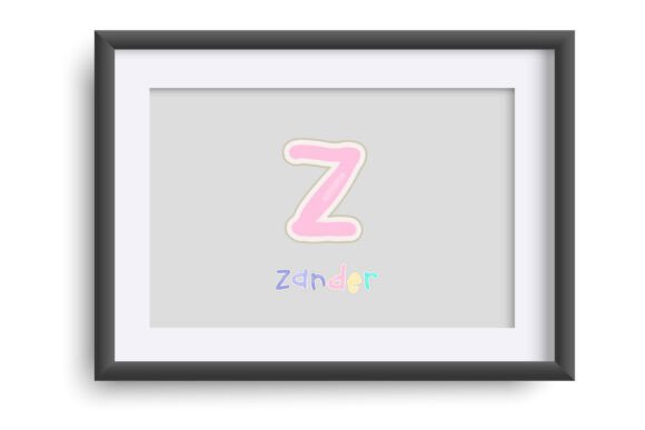 Kindergarten Kandy Font PNG with transparent background - Preview 3