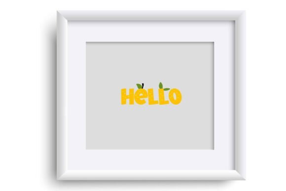 Lemon Meringue Font PNG with transparent background - Preview 4
