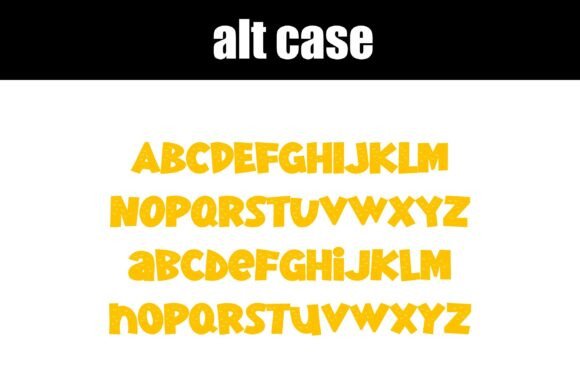 Lemon Meringue Font PNG with transparent background - Preview 6