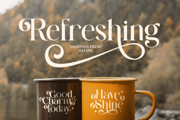 Magical Dream Font PNG with transparent background - Preview 1