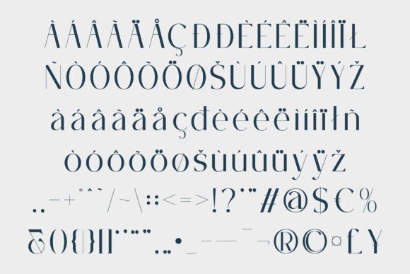 Mareto Font PNG with transparent background - Preview 3