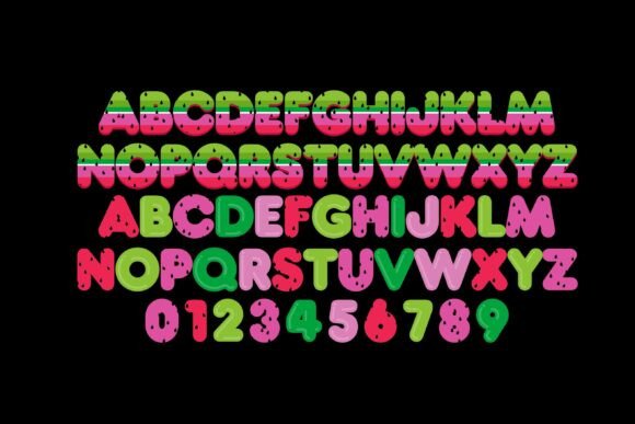 Melly Font PNG with transparent background - Preview 2