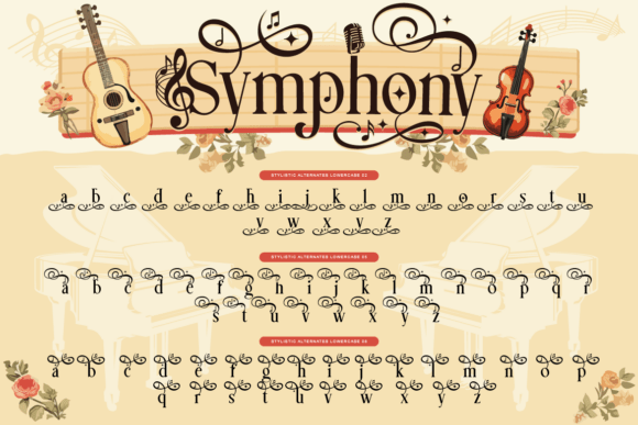Melowdy Font font preview - 6