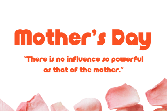 Mother Cupcake Font PNG with transparent background - Preview 1