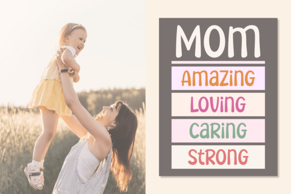 Mother Promise Font PNG with transparent background - Preview 1