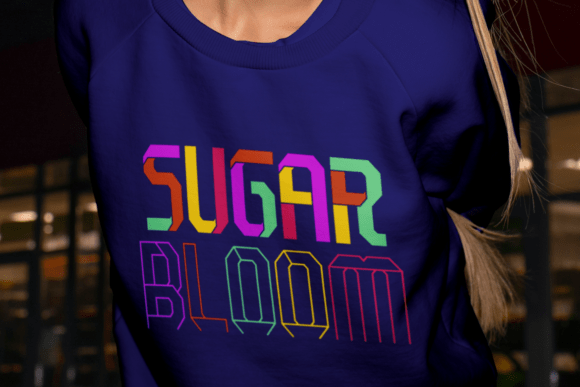 Paint Burst Font PNG with transparent background - Preview 5
