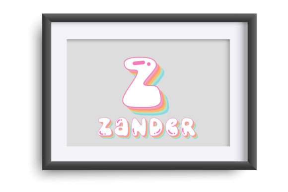 Pastel Days Font PNG with transparent background - Preview 3