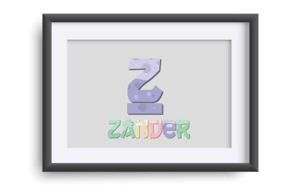 Pastel Nokizaru Font PNG with transparent background - Preview 3