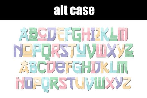 Pastel Nokizaru Font PNG with transparent background - Preview 6