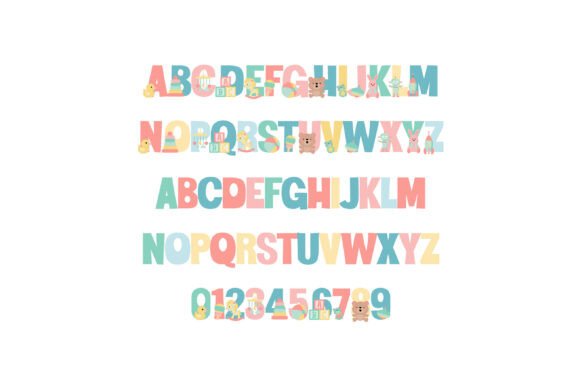 Pipsqueak Toys Font PNG with transparent background - Preview 1