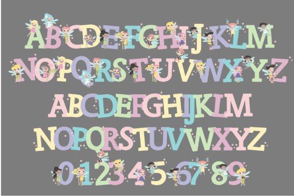 Pixie Babe Font PNG with transparent background - Preview 2