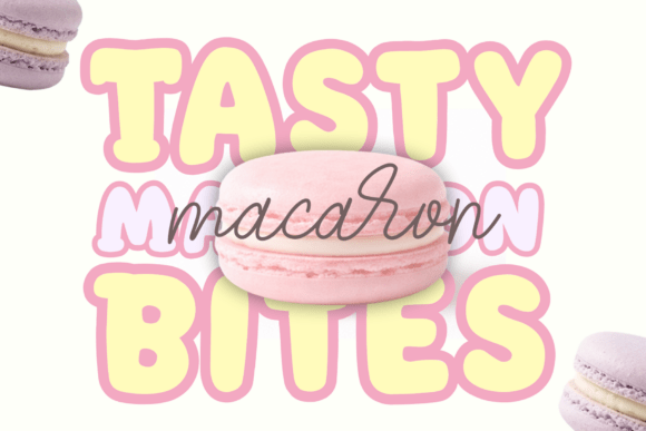 Pogo Puff Font PNG with transparent background - Preview 1