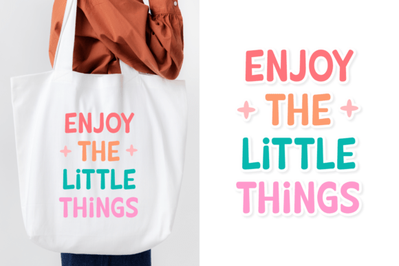 Power Words Font PNG with transparent background - Preview 2