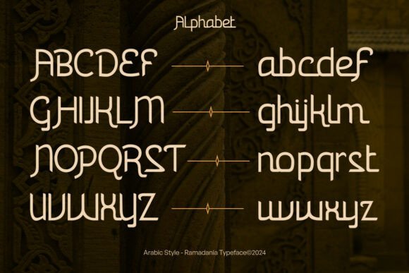 Ramadaniya Font PNG with transparent background - Preview 1