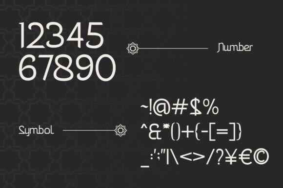 Ramadaniya Font PNG with transparent background - Preview 2