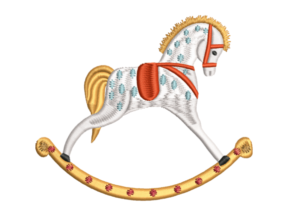 Rocking Horse Embroidery