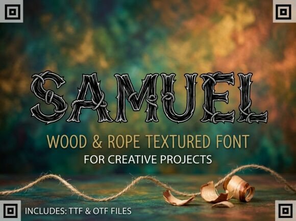 Samuel Font PNG with transparent background - Preview 1