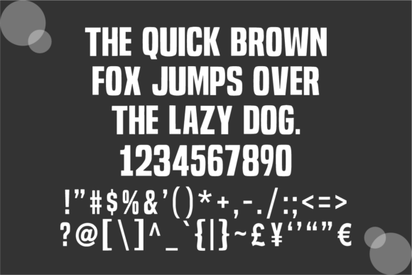 Simple Sans Font PNG with transparent background - Preview 3