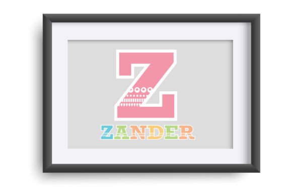 Simply Pastel Font PNG with transparent background - Preview 2