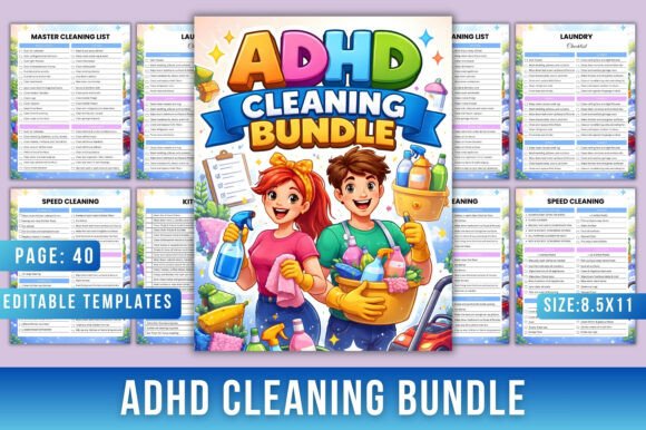 ADHD CLEANING BUNDLE