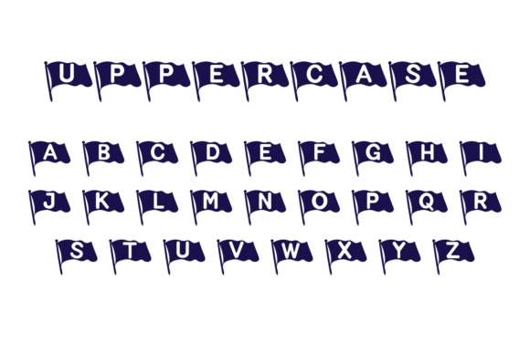 American Flag Day Font - Preview 3