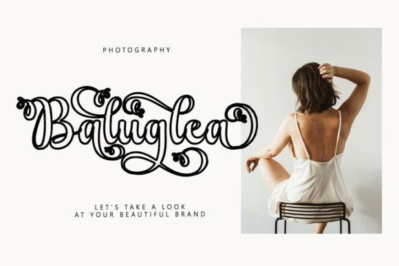 Baby Kayla Outline Font - Preview 2