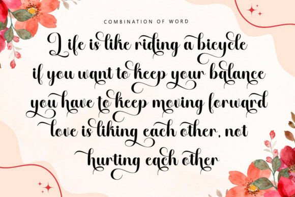 Baby Magnolia Font - Preview 6