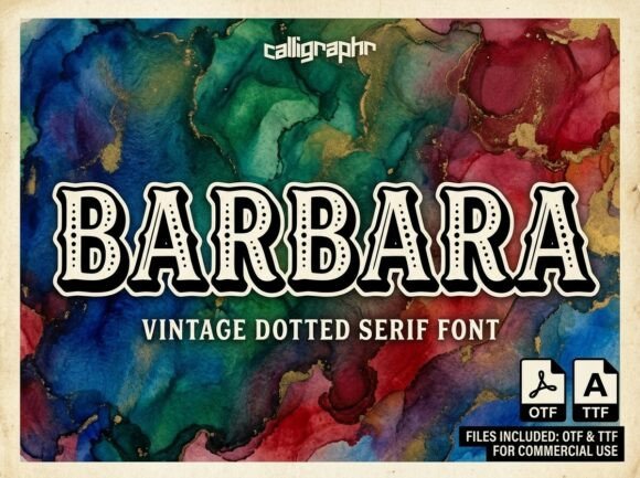 Barbara Font - Preview 1