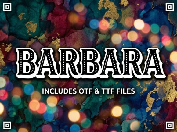 Barbara Font - Preview 2