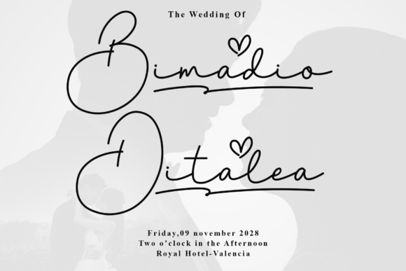 Bellashop Font - Preview 3