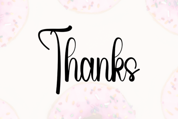 Cake Surprise Font - Preview 4