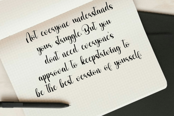 Calligraphy Mandala Font - Preview 3