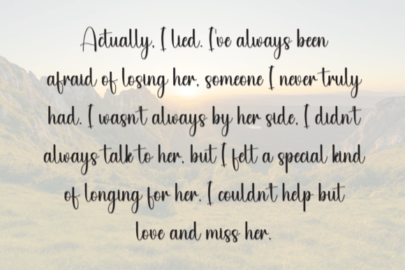 Cantaloupe Font - Preview 5