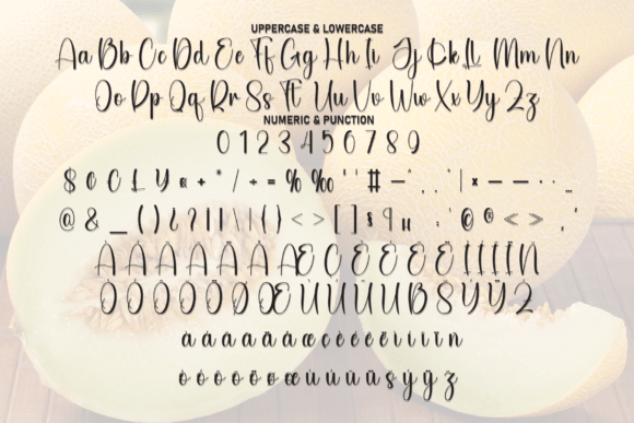 Cantaloupe Font - Preview 6