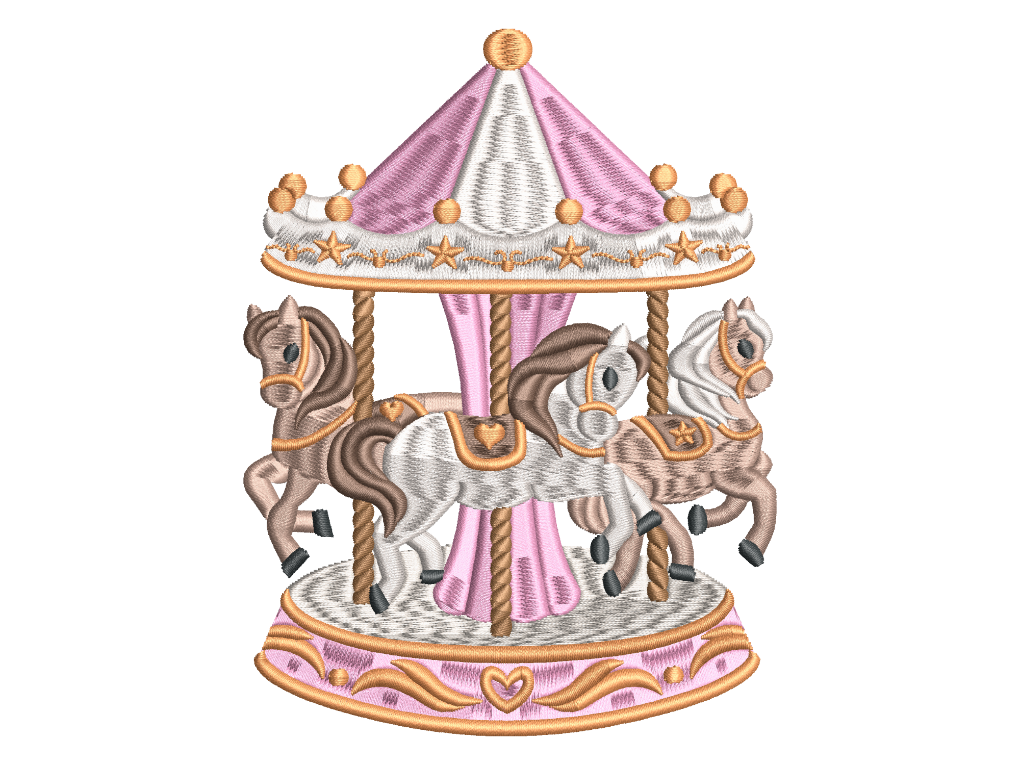 Carousel Embroidery