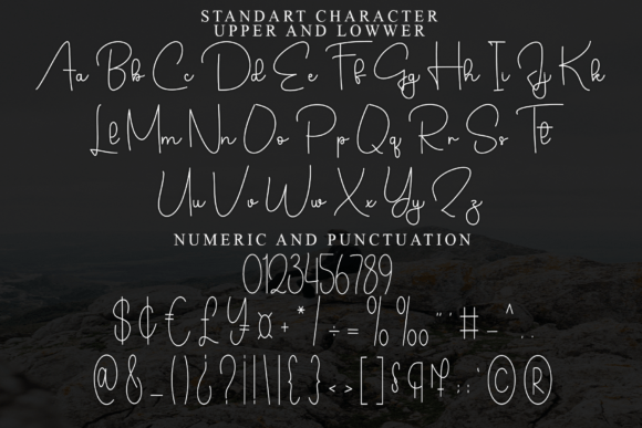 Cherry Starbursh Font - Preview 6