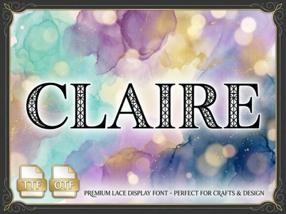 Claire Font - Preview 2