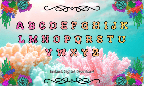 Coral Reef Font - Preview 1